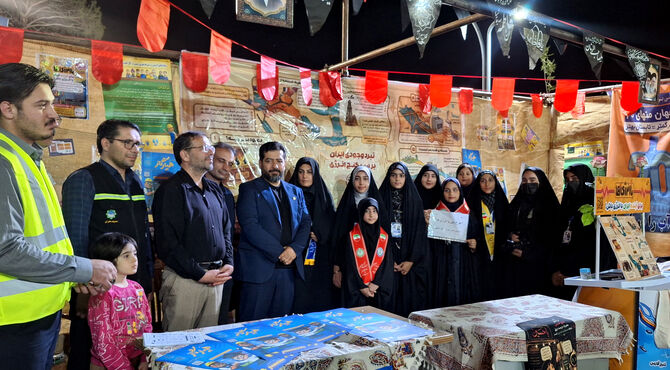  برپایی موکب «با انرژی‌ها» در نجف‌آباد 