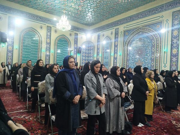 برگزاری انتخابات انجمن اولیا و مربیان دبیرستان هیات امنایی معراج در مسجد باغمیشه اردبیل