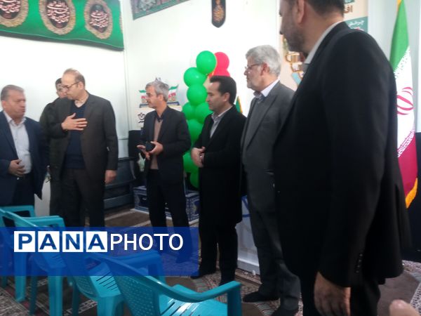 افتتاح طرح کتاب گردون در کانون شهیدان گوهری خلیل آباد