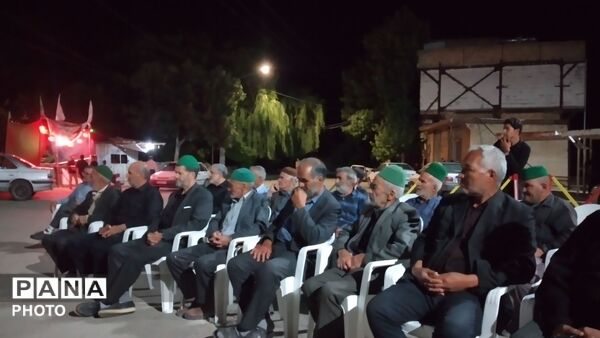 عزاداری مردم شهر بار برای امام شهید ایران