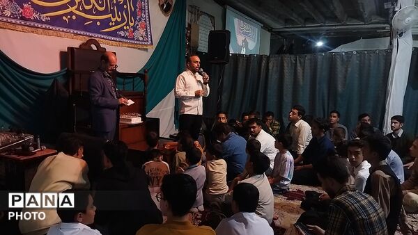 جشنی برای هیئت  ۳۱ ساله فاطمه الزهرای نیشابور همزمان با شب میلاد حضرت زینب (س)