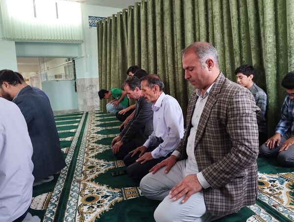 موکب دبیرستان ناصر در آموزش  و پرورش ناحیه ۷