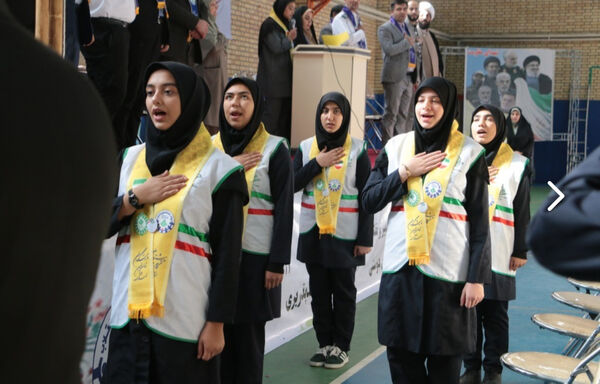مراسم یاوران مقاومت در گلستان