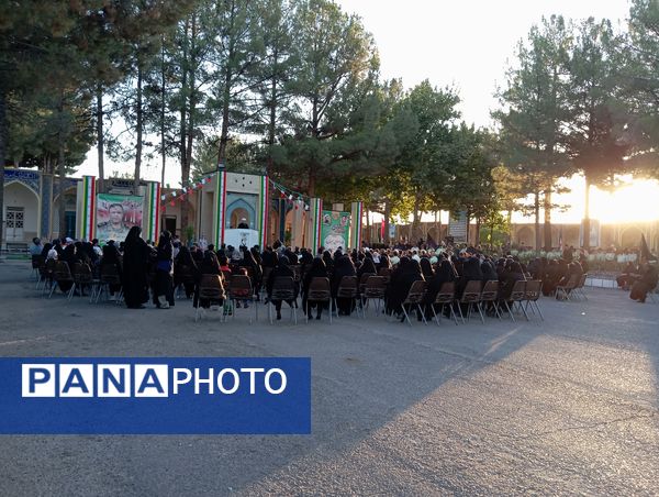 چهلم شهید امنیت هادی میر آبادی در بهشت فضل نیشابور 