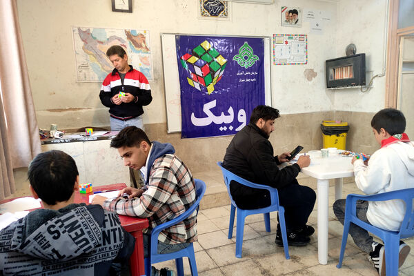 برگزاری بازیهای فکری در ناحیه 4 شیراز
