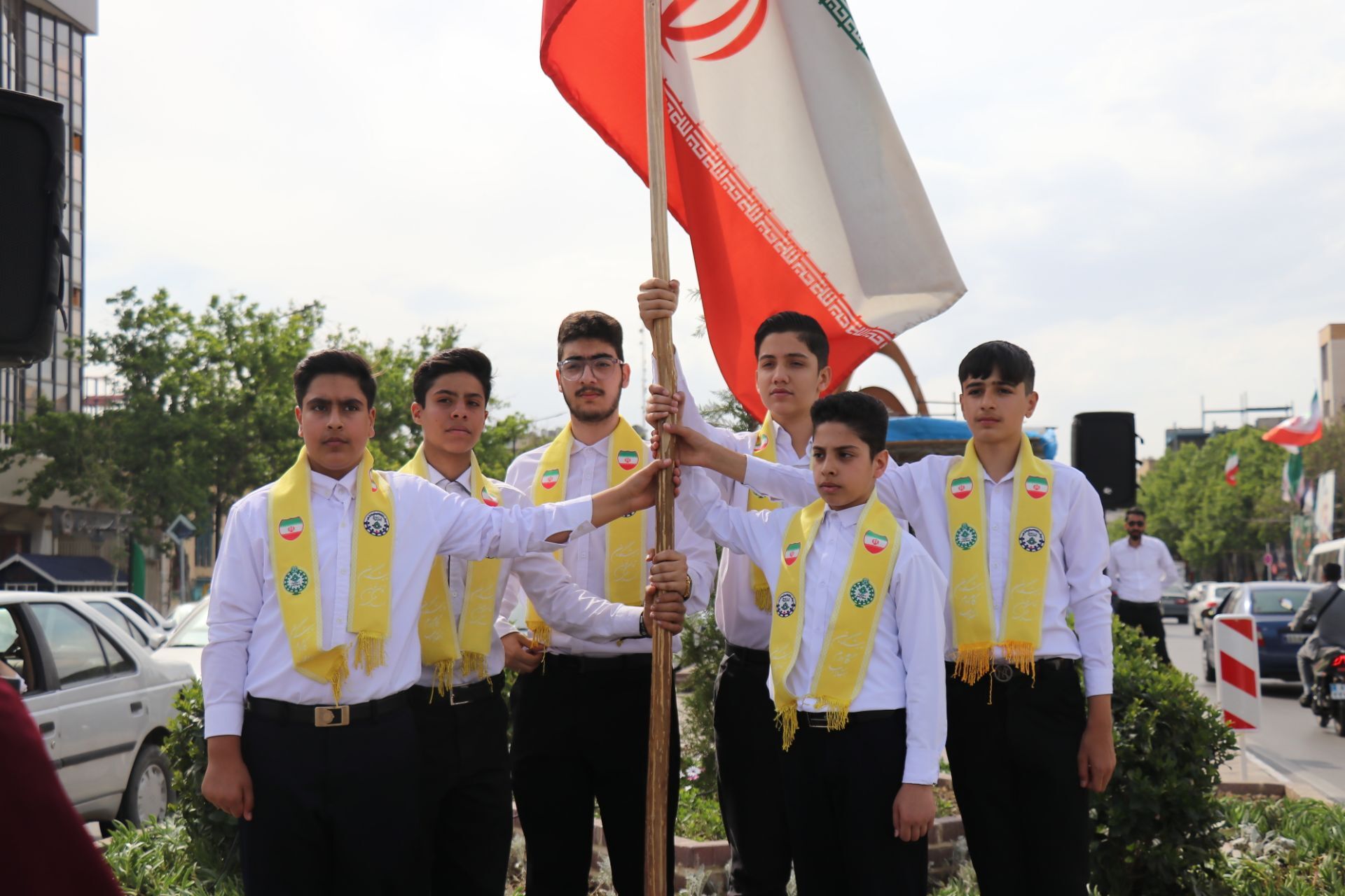 ​پیشتازان مشهدی پرچم دار ایران شدند 