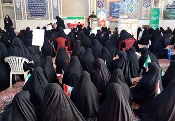 هم‌ صدایی زنان شهر بن در حمایت از رهبری