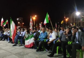 راهپیمایی مردم ولایتمدار کوهنانی در شب صد و چهارم