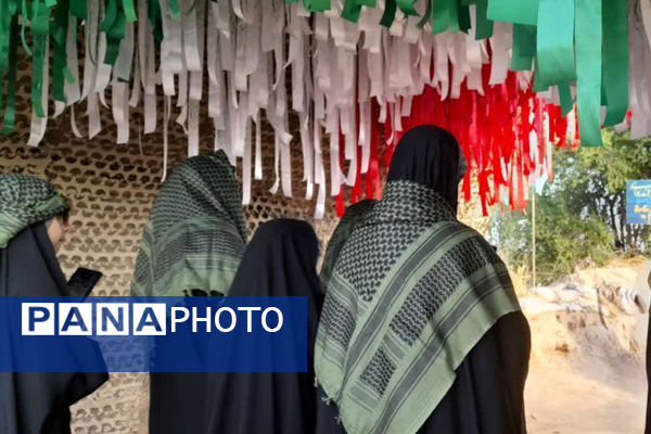 حضور ۴۰۰ دانش‌آموز دختر شهرستان سمنان در مناطق عملیاتی دفاع مقدس