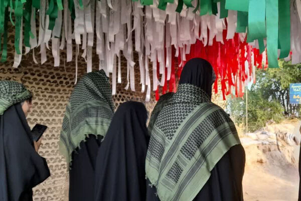 حضور ۴۰۰ دانش‌آموز دختر شهرستان سمنان در مناطق عملیاتی دفاع مقدس