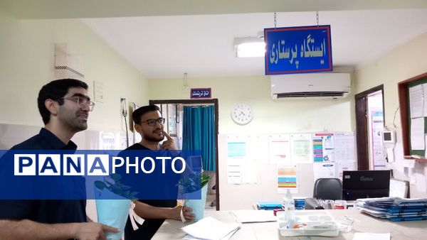 تقدیر از درمانگران سفیدپوش