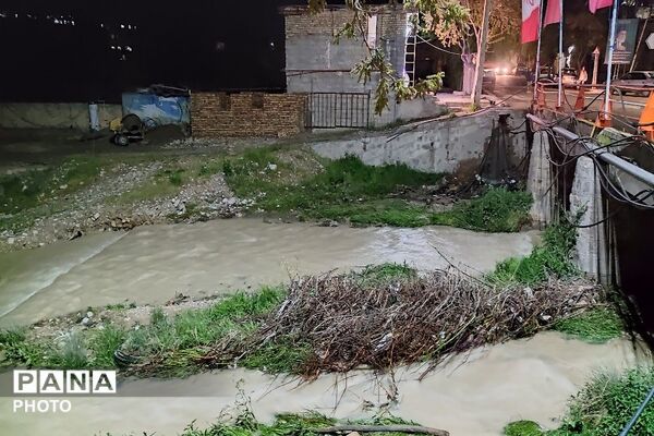 حال و هوای شهر بار بعد از بارش زیبای باران 