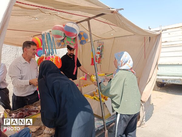 آیین عزاداری آخر ماه صفر با حضور مردم مؤمن روستای آورزمان