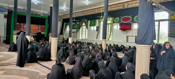 همایش بزرگ شیرخوارگان حسینی در شهر جعفریه