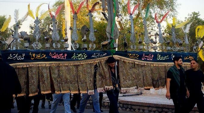 طنین عشق حسینی در شهداد