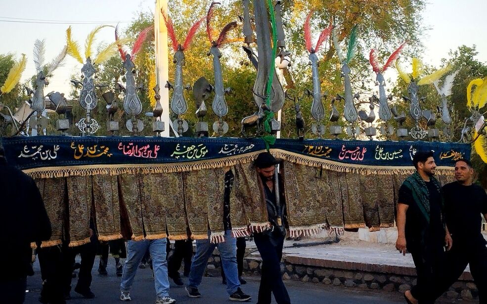 طنین عشق حسینی در شهداد