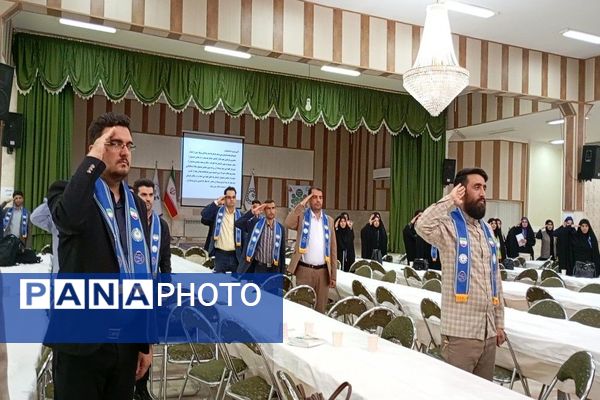 افتتاحیه بیست و پنجمین سالروز تاسیس سازمان دانش‌آموزی خراسان رضوی در اردوگاه باغرود نیشابور