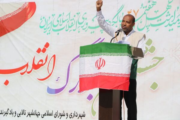 مردم بندرخمیر با حضور یکپارچه در ۲۲ بهمن اقتدار خود را فریاد زدند
