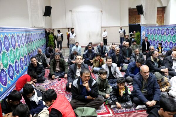 اولین یادواره شهدای جاویدالاثر در مسجد جامع محمدشهر 
