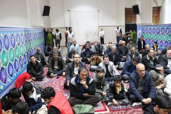 اولین یادواره شهدای جاویدالاثر در مسجد جامع محمدشهر 