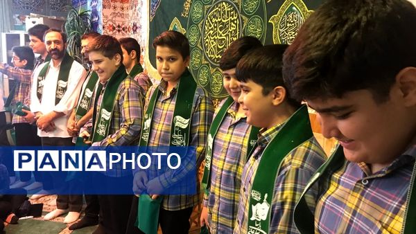 جشن پرشور عید غدیر خم در مدرسه شهدای مدافع حرم منطقه ۱۰ تهران