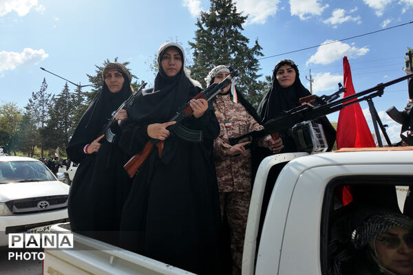 رزمایش «جان‌فدا برای ایران امام‌رضایی» در کرمانشاه 