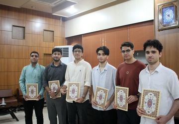 تجلیل از رتبه‌های برتر کنکور هرمزگان در شورای آموزش و پرورش