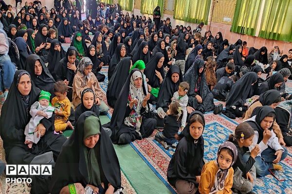 همایش بزرگ شیرخوارگان حسینی در شهر بار نیشابور 