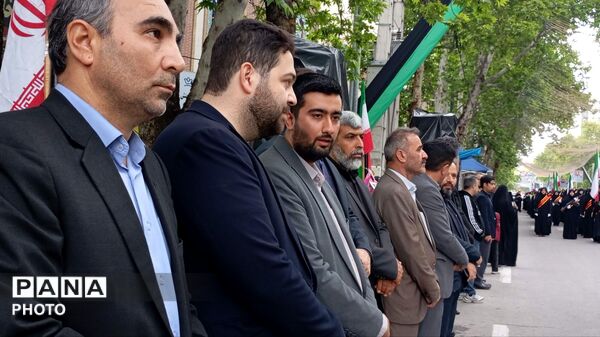 رژه اقتدار دختران معصومی در گرگان