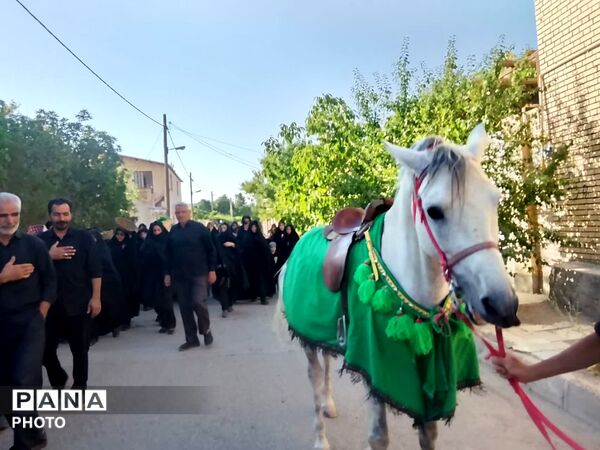 مراسم نمادین قبیله بنی اسد و ۱۳ محرم در روستای علی آباد پیشکوه