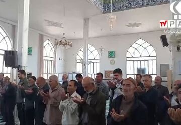 آوای رحمت روز عید قربان در شهر کلاته رودبار