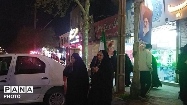 چایخانه امام زمان ( عج) در سی و نهمین شب از اجتماعات مردمی 