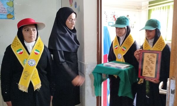 جشنی به‌مناسبت سالروز تاسیس سازمان دانش‌آموزی در لردگان