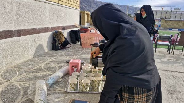 پویش صبحانه سالم در مدارس روستایی شهرستان باشت