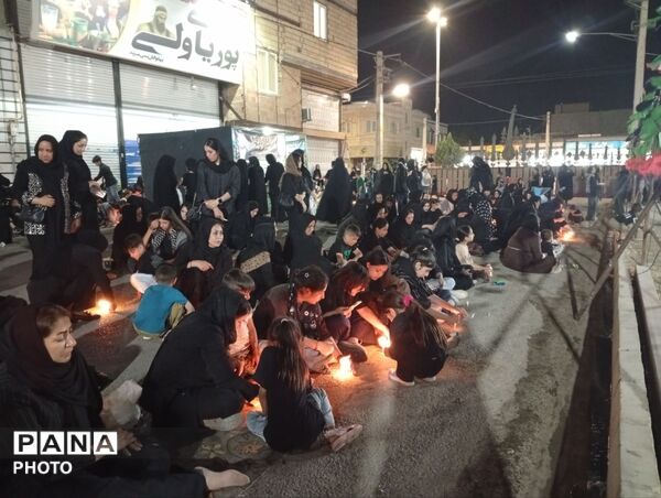 مراسم شام غریبان در نظرآباد 