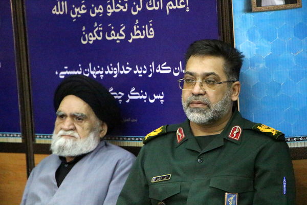 مراسم روضه اباعبدالله حسین (ع) در دفتر نماینده ولی فقیه یزد