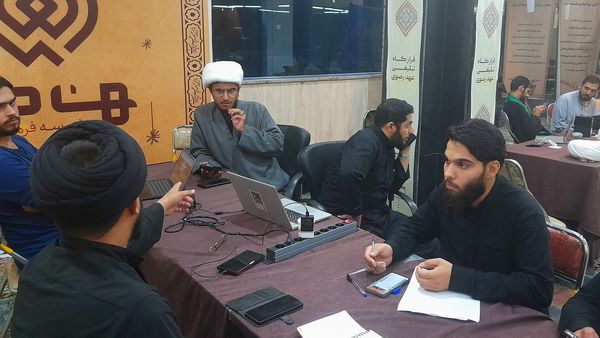 موکب رسانه‌ای راویوم در ساختمان صبا مشهد