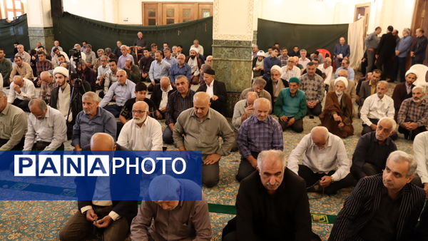 نماز جمعه باشکوه بندپی شرقی با سخنرانی رئیس آموزش و پرورش منطقه