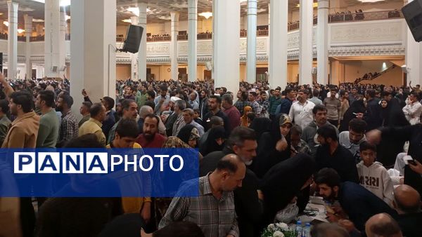 اولین شب سالگرد شهدای حادثه تروریستی شاهچراغ(ع)