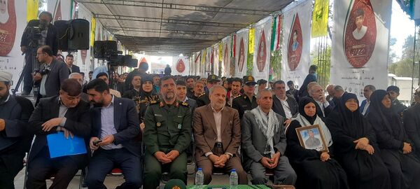 برگزاری مراسم سالروز شهادت شهید حسین فهمیده و آغاز هفته نوجوان و بسیج دانش‌آموزی در گلزار شهدای تهران 