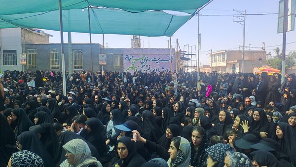 بزرگترین اجتماع حسنیون کشور همراه با تعزیه خوانی در روستای کفکی خراسان رضوی