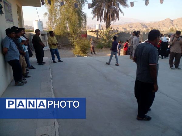 ورود پیکر شهید گمنام به روستای لاور 