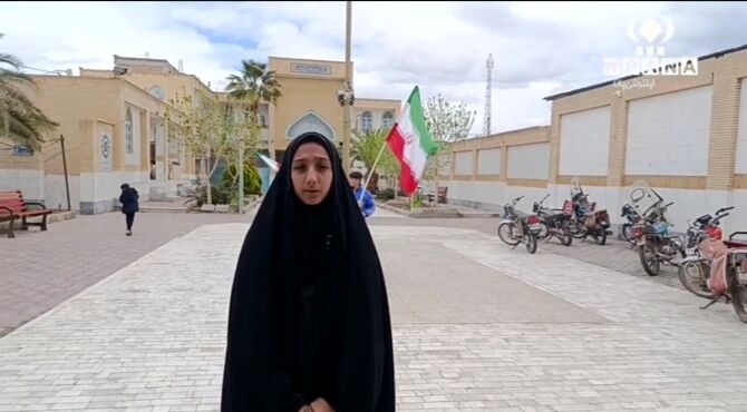 حرکت کاروان خودرویی شهر جعفریه در حمایت از نیروهای مسلح 