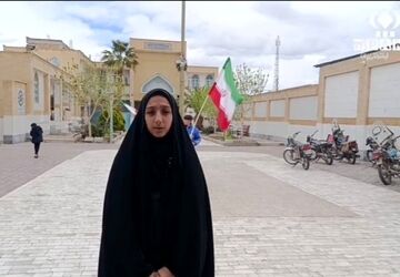 حرکت کاروان خودرویی شهر جعفریه در حمایت از نیروهای مسلح 