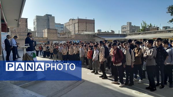 مراسم آیین بازگشایی مدرسه ابوریحان بیرونی