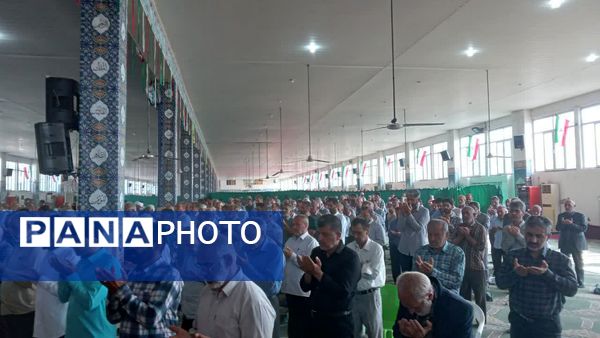 اقامه نماز عید سعید قربان در فریدونکنار