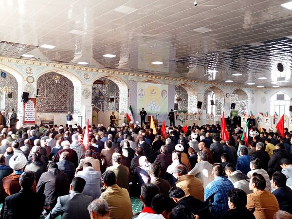 مراسم بزرگداشت یوم‌الله ۹ دی در کاشمر