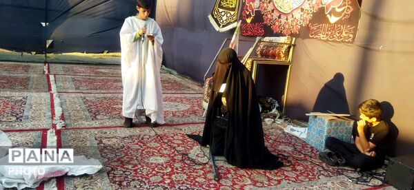 تعزیه خوانان کوچک غیرتی بزرگ نسل آینده ساز در کانون لقمان کاشمر