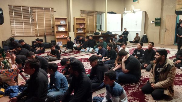 مراسم دهه فاطمیه در هیئت انصار المهدی نیشابور 