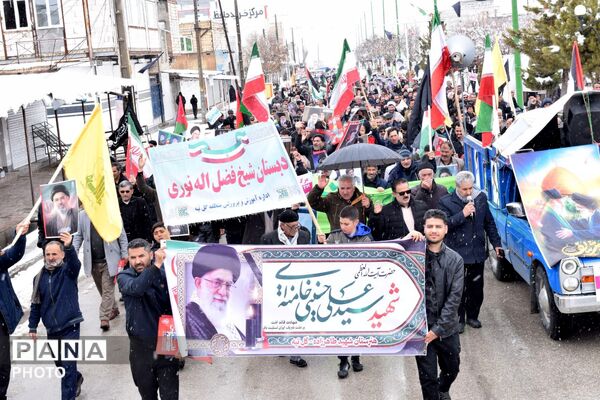 حضور پرشور مردم گل تپه در راهپیمایی روز جهانی قدس